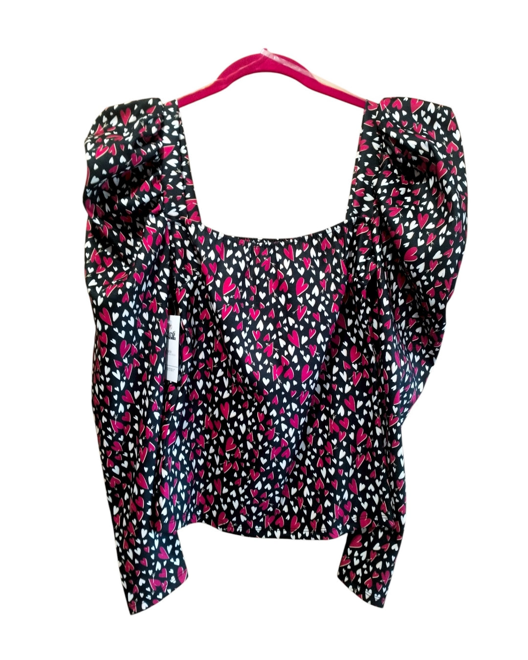 Maglia spallina butterfly con cuori!