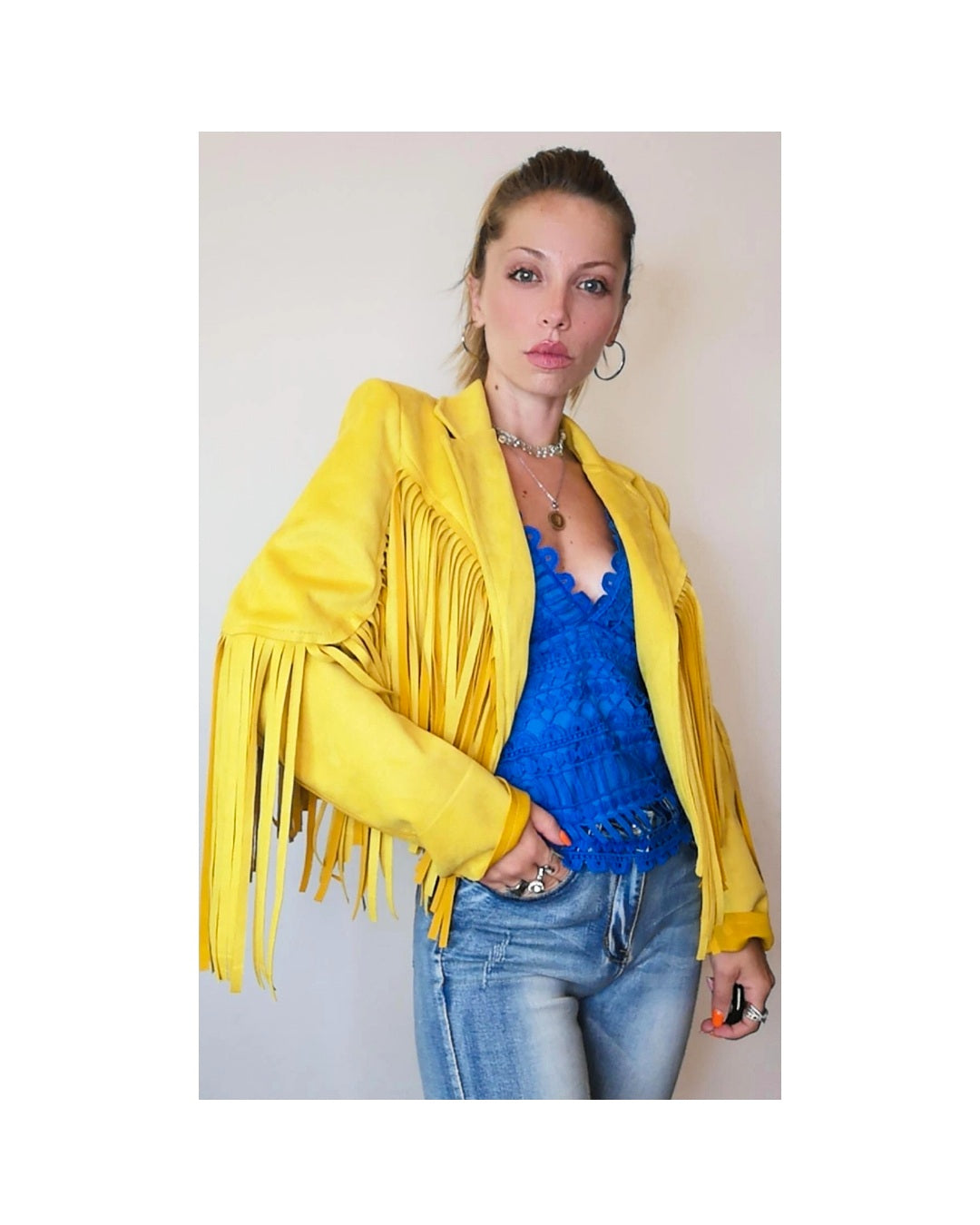 Texan jacket: MUSTARD!