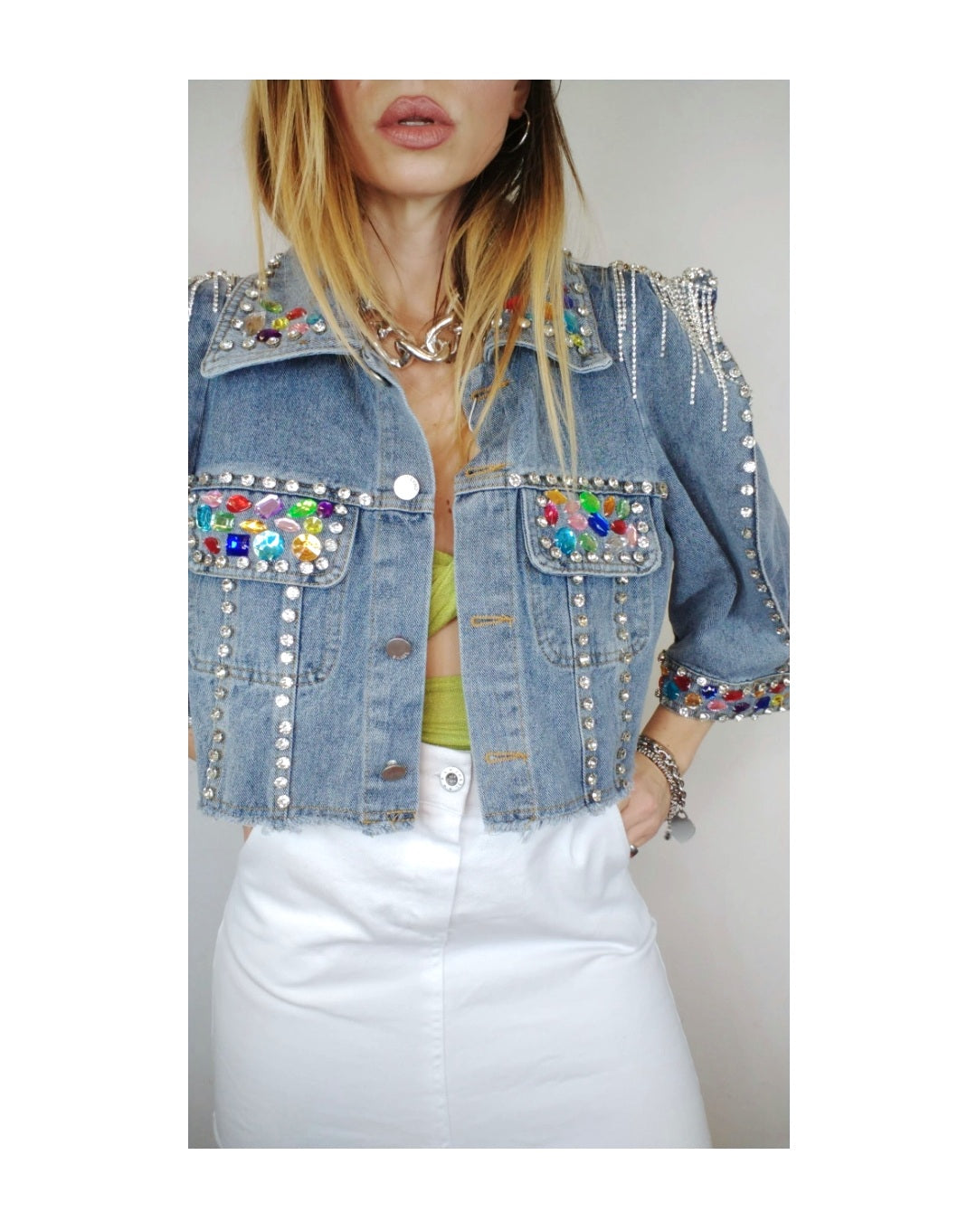 Explosive Jeans Jacket!
