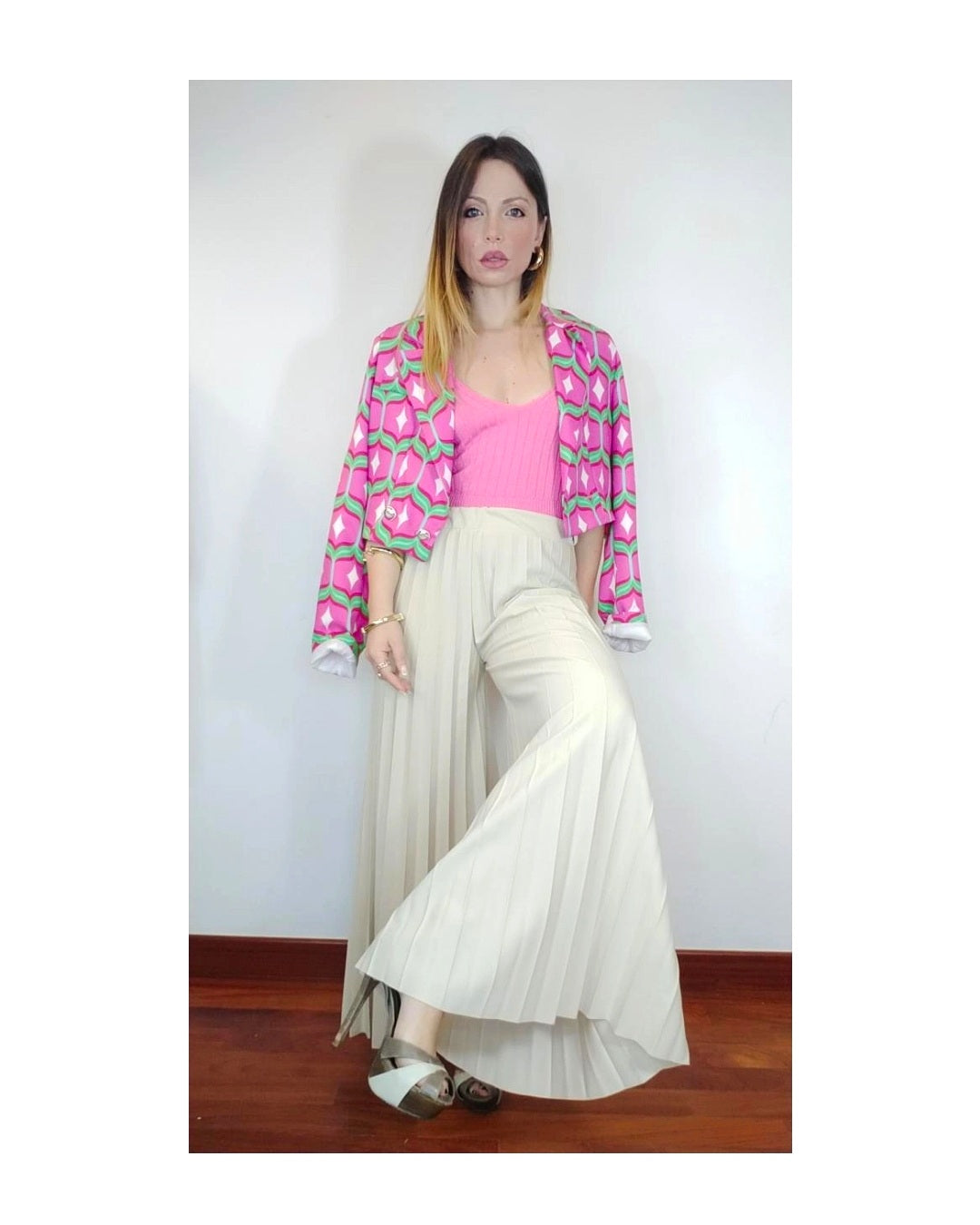 Pantalone Farfalla plissettato!