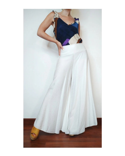 PantaFarfalla 85% viscosa, BIANCO!