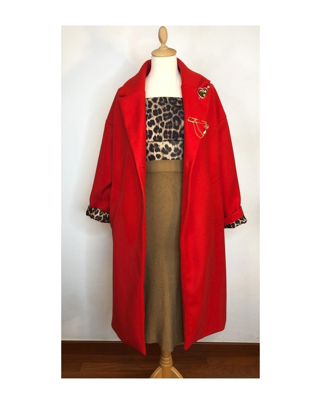 Cappotto foderato doppio bottone!