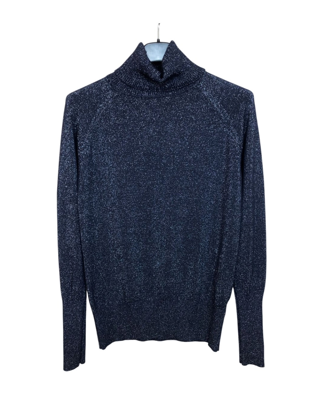 Maglione dolcevita 45% viscosa lurex!
