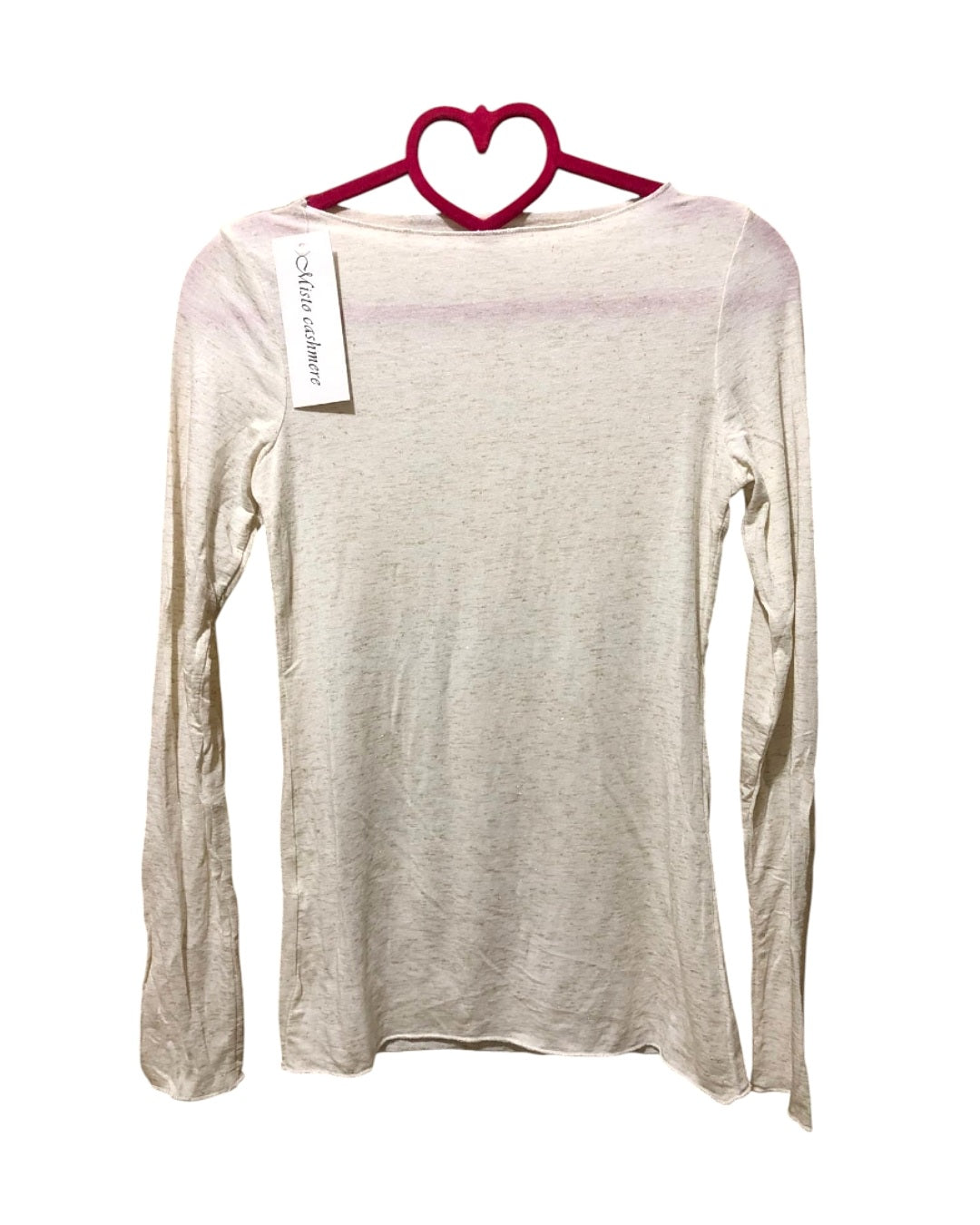 Maglia manica lunga misto cashmere!