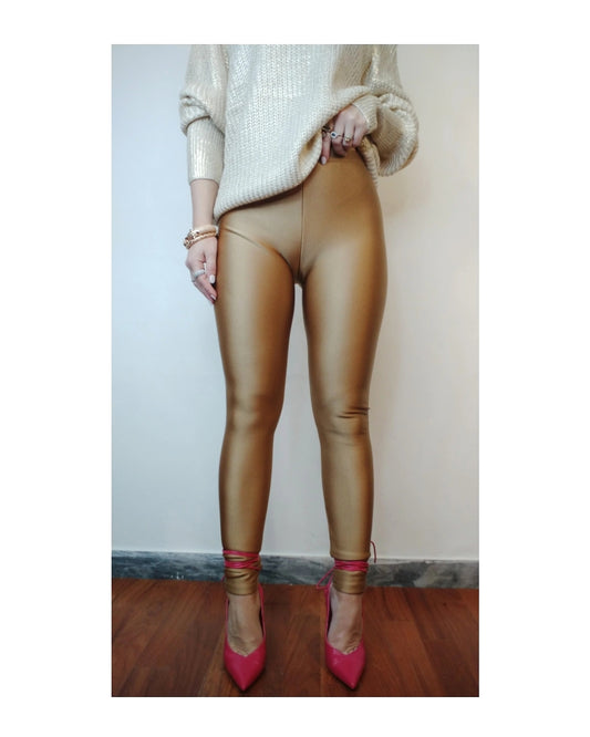 Leggings felpato Space!