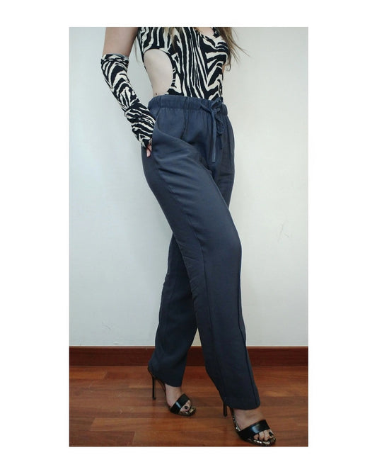 Pantalone jogger sigaretta 95% rayon!