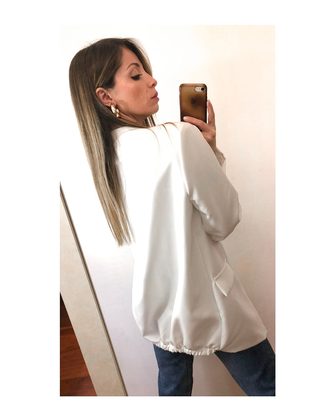 'Square' Blazer: WHITE!