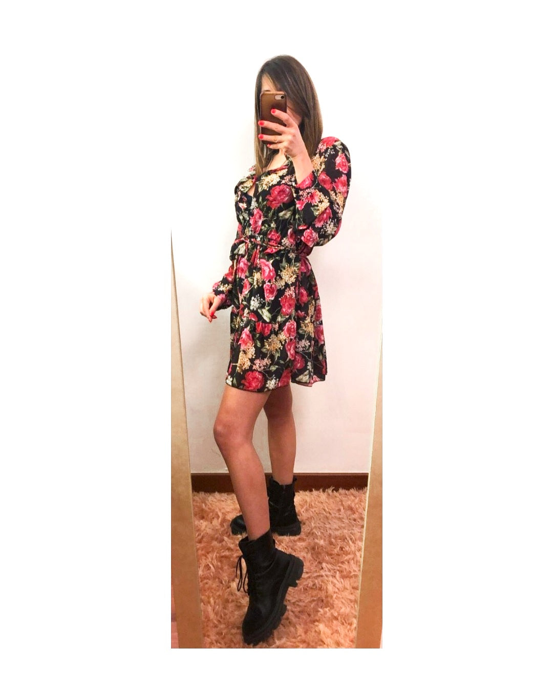 Vestito con bottoni, Full Flower!