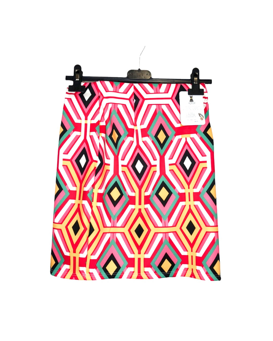 Multicolor rombetti pencil skirt!