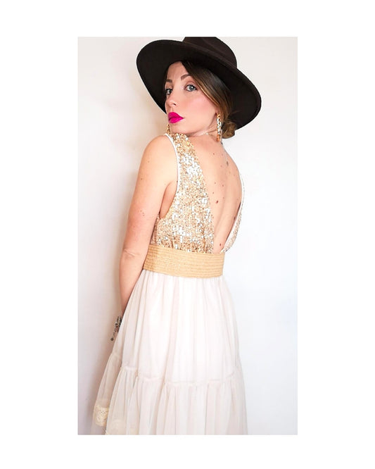 Vestito tulle e paillettes!