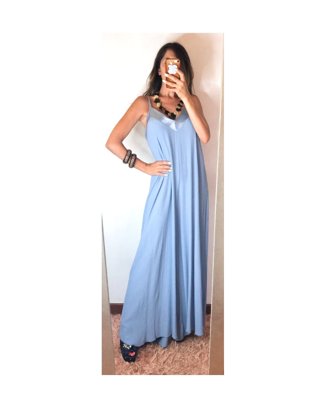 100% viscose overall, HEAVEN!