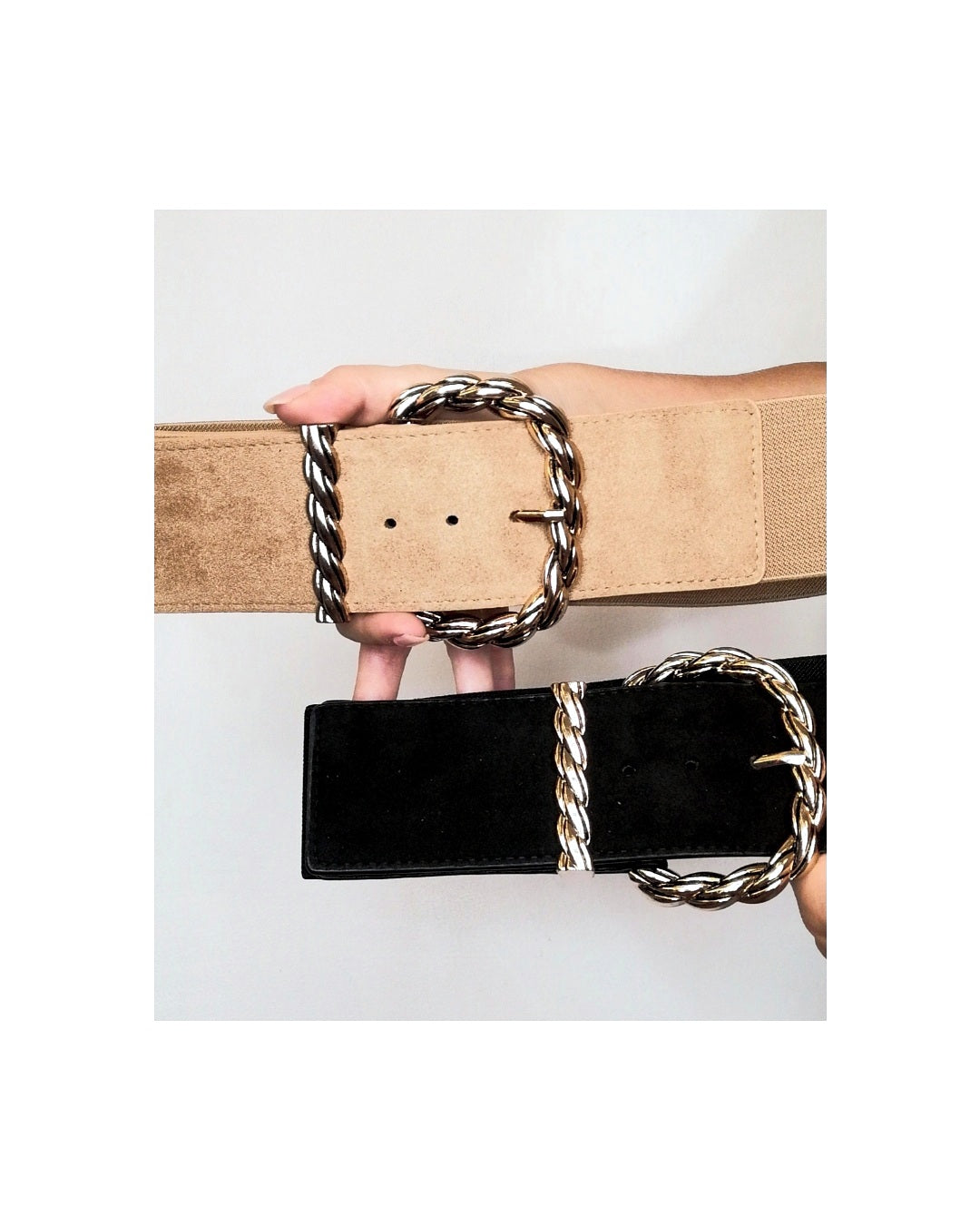 Cintura in suede: TAUPE o NERO!
