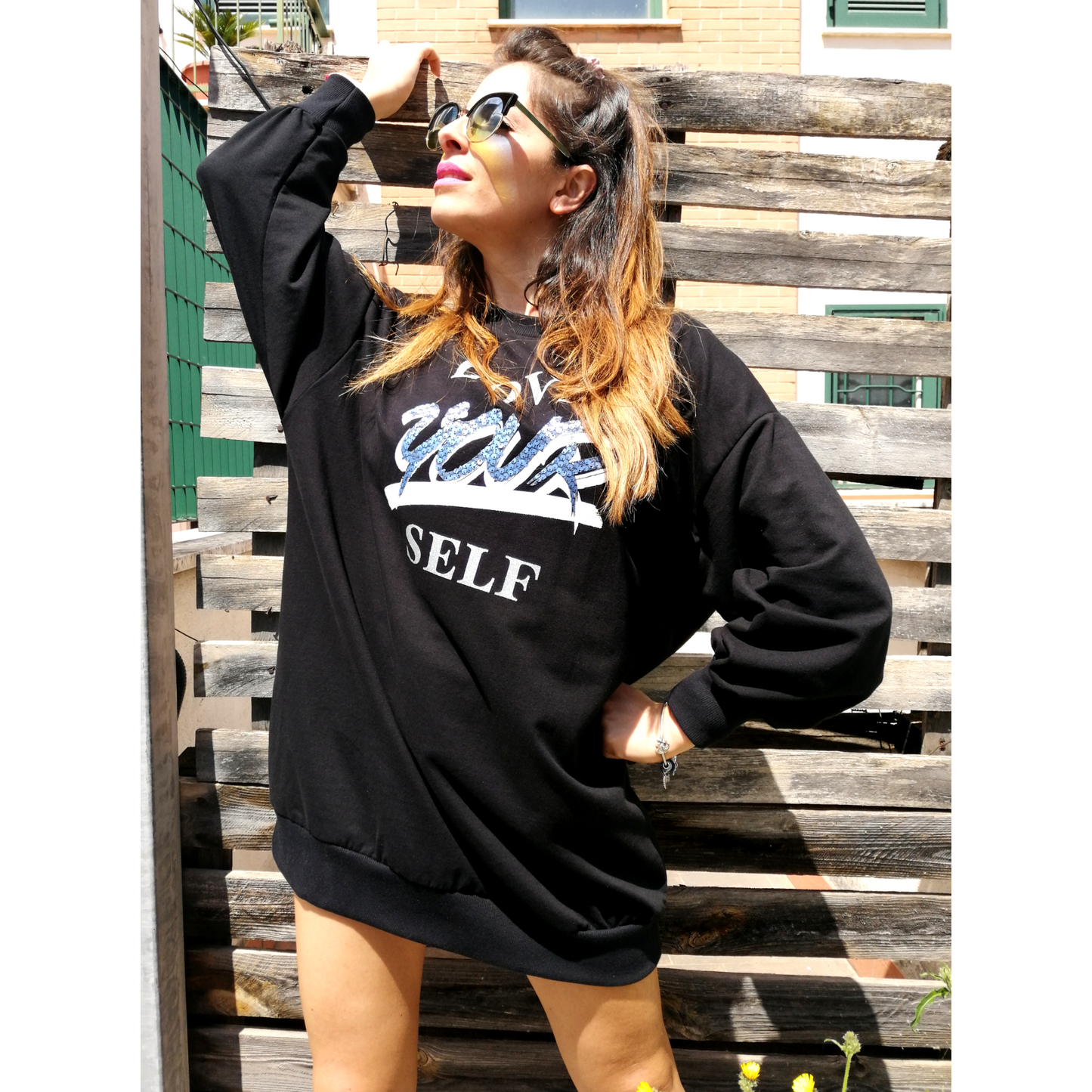 Sweatshirt 'Love Your Self'!