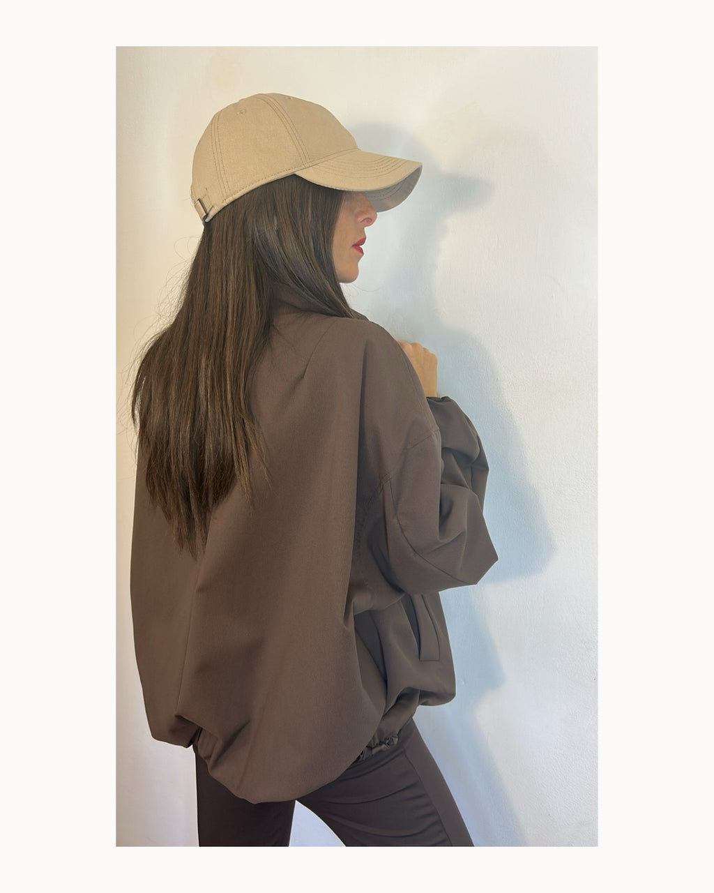Giaccone bomber con zip!