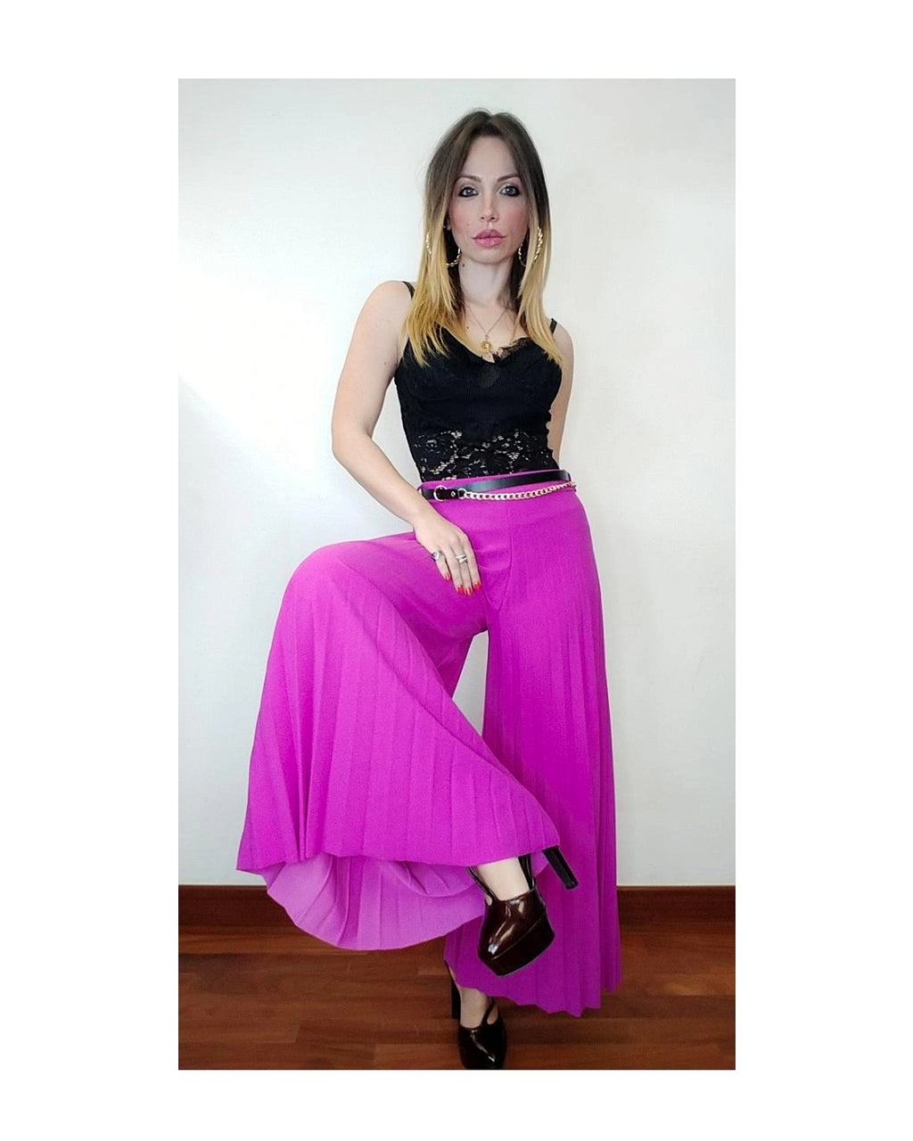 Pantalone Farfalla plissettato!