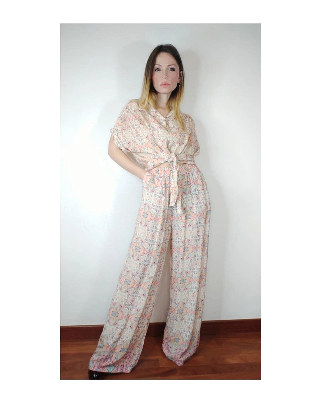 100% viscose palazzo trousers, SEND IT!