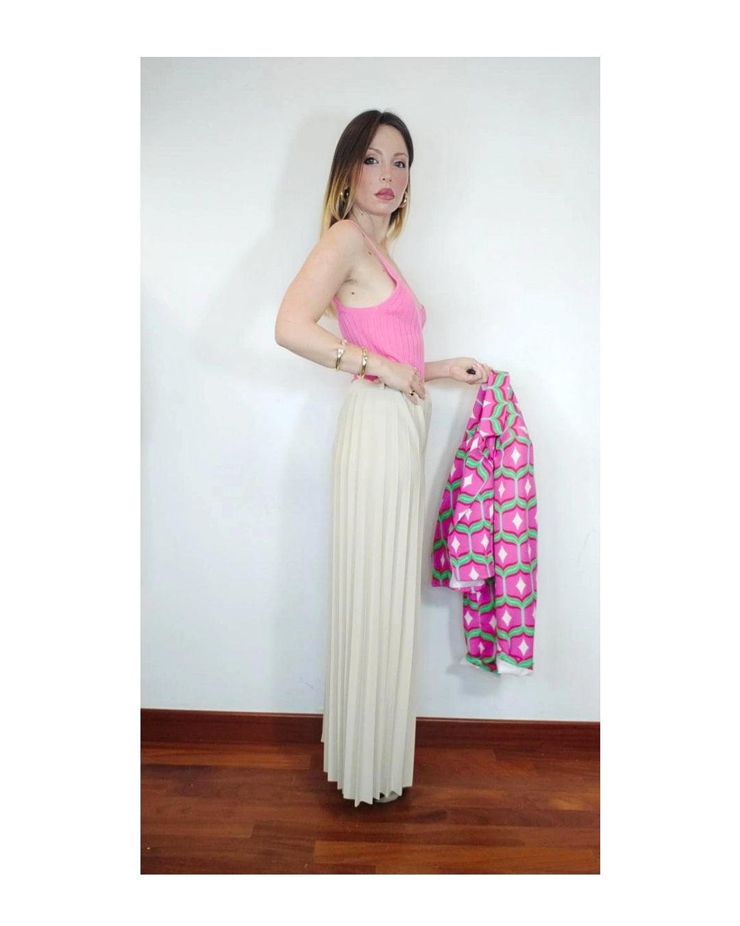 Pantalone Farfalla plissettato!