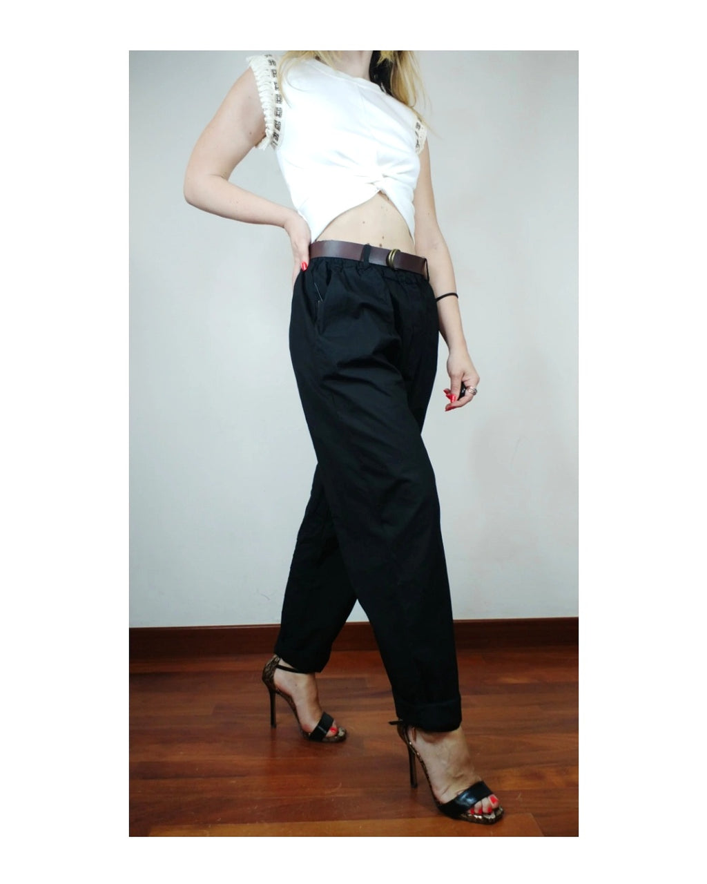 Pantalone dritto 100% cotone!