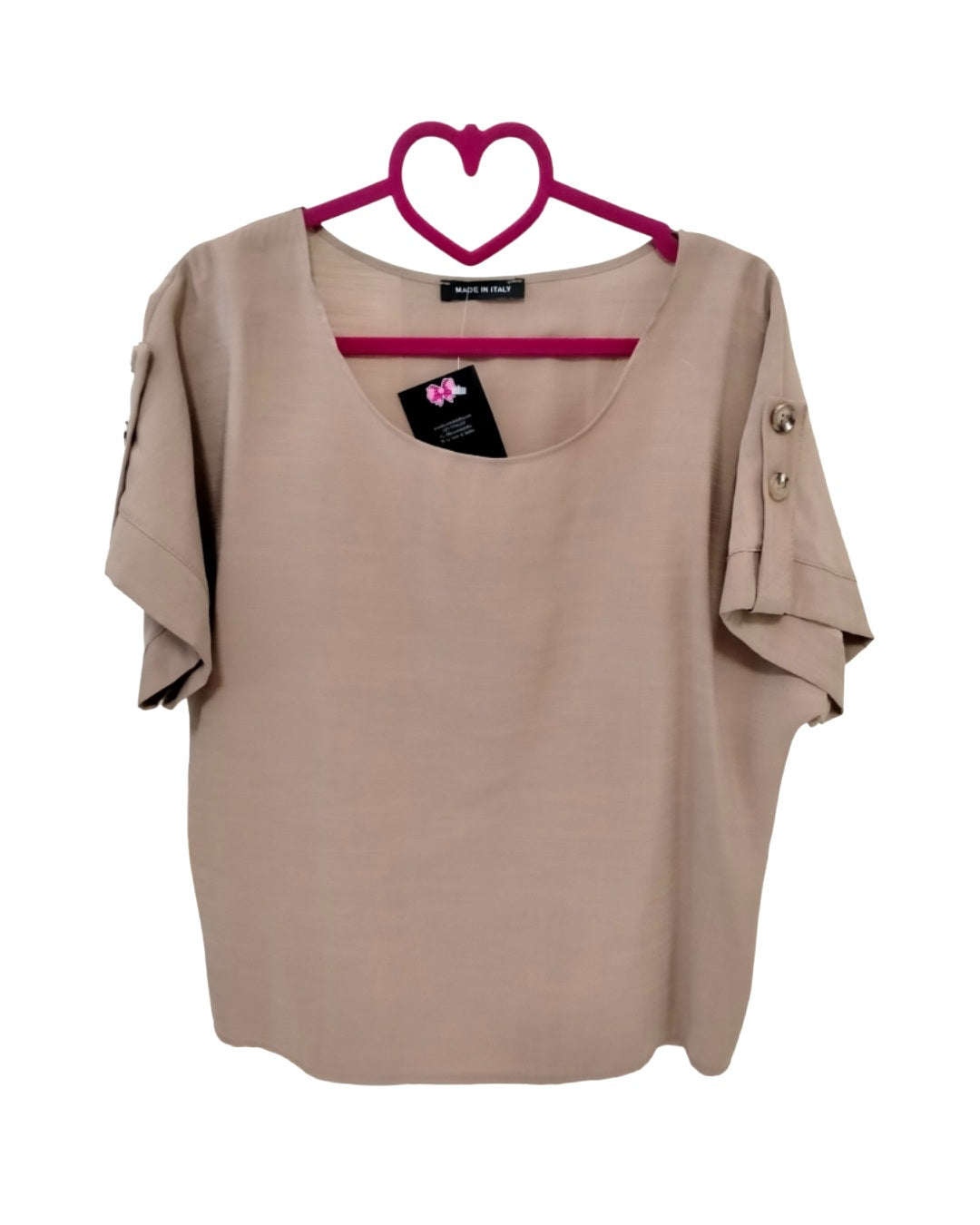 Maglia basic con bottoni!