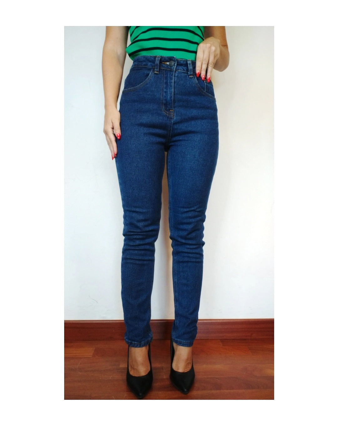 Jeans no stretch lavaggio scuro!