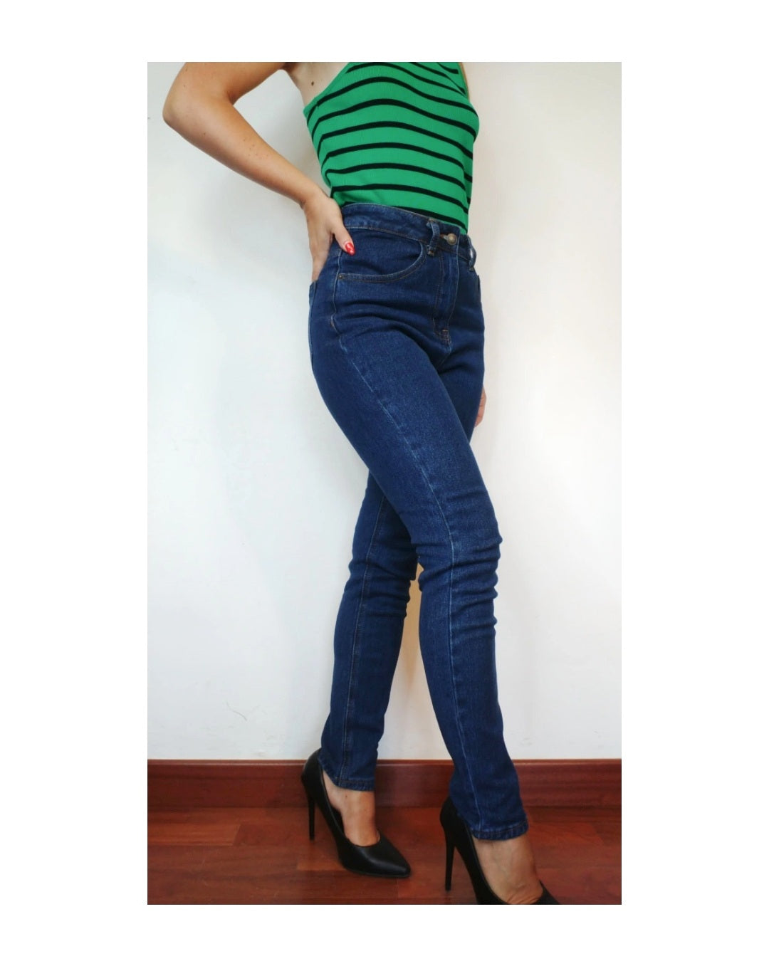 Jeans no stretch lavaggio scuro!