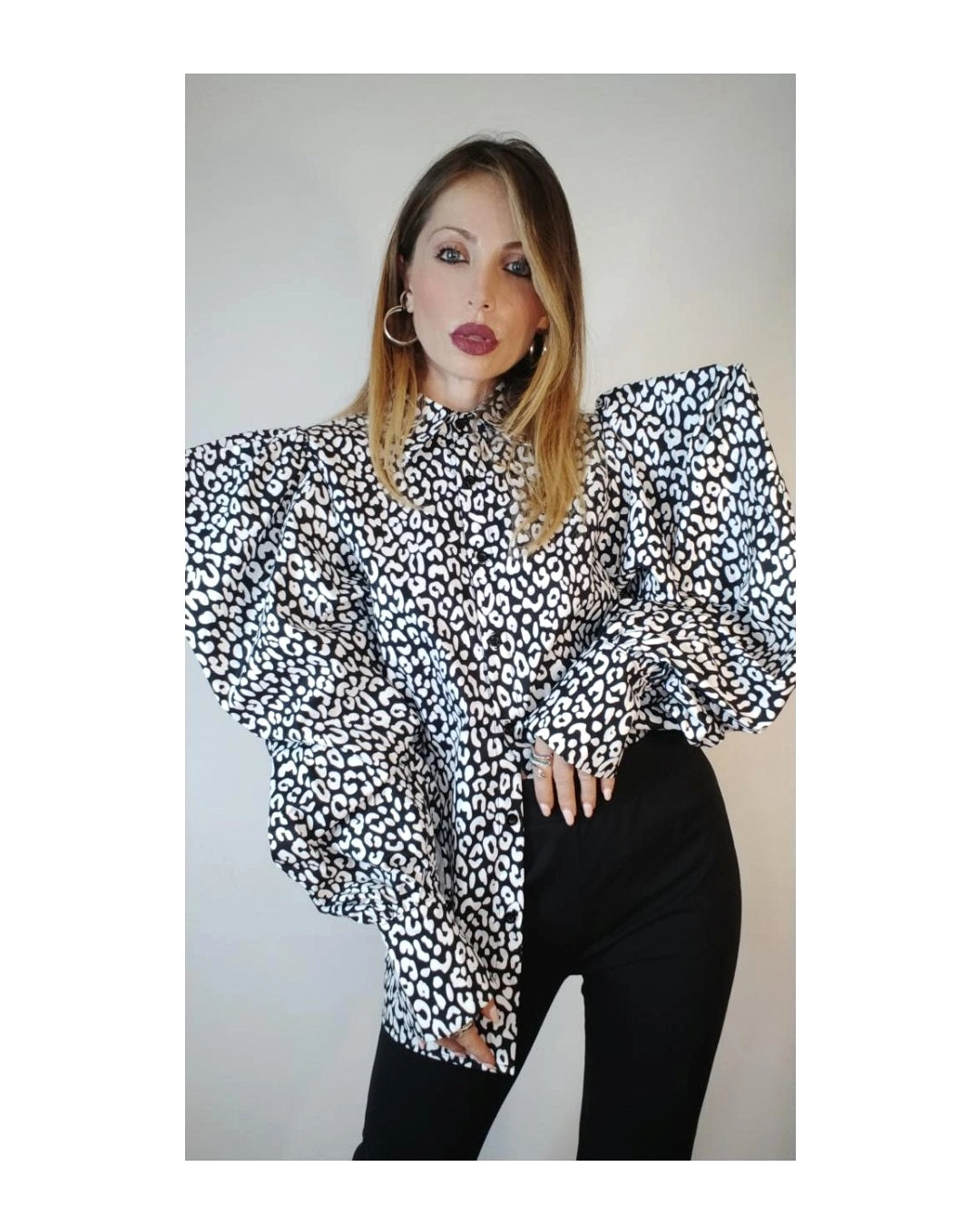 Camicia Maxi Butterfly Animalier!