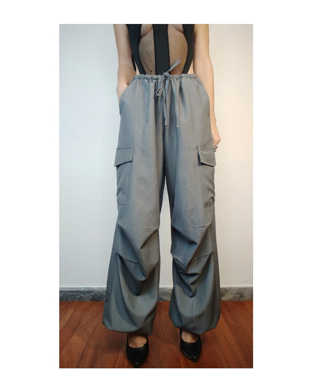 Combat balloon trousers, GRAY!