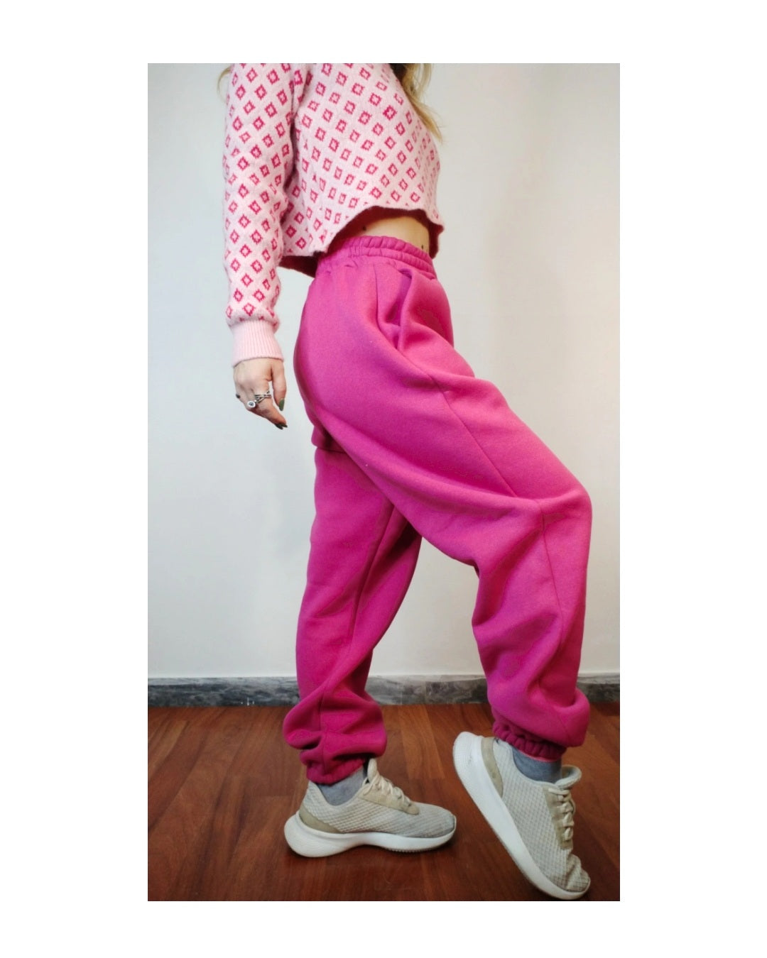 Pantalone tuta jogger felpata!