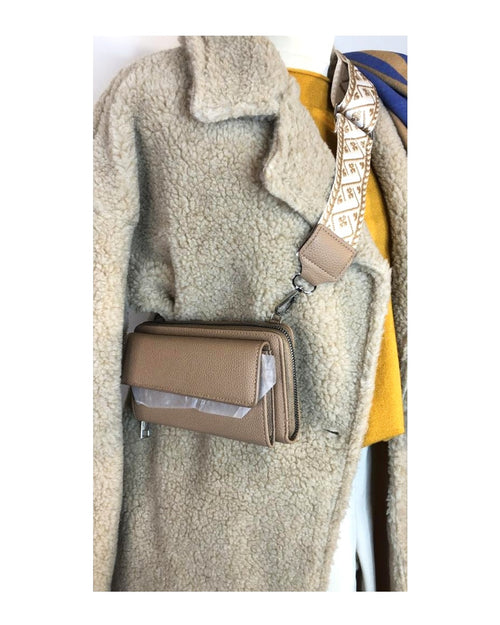 Wallet bag with double shoulder strap!