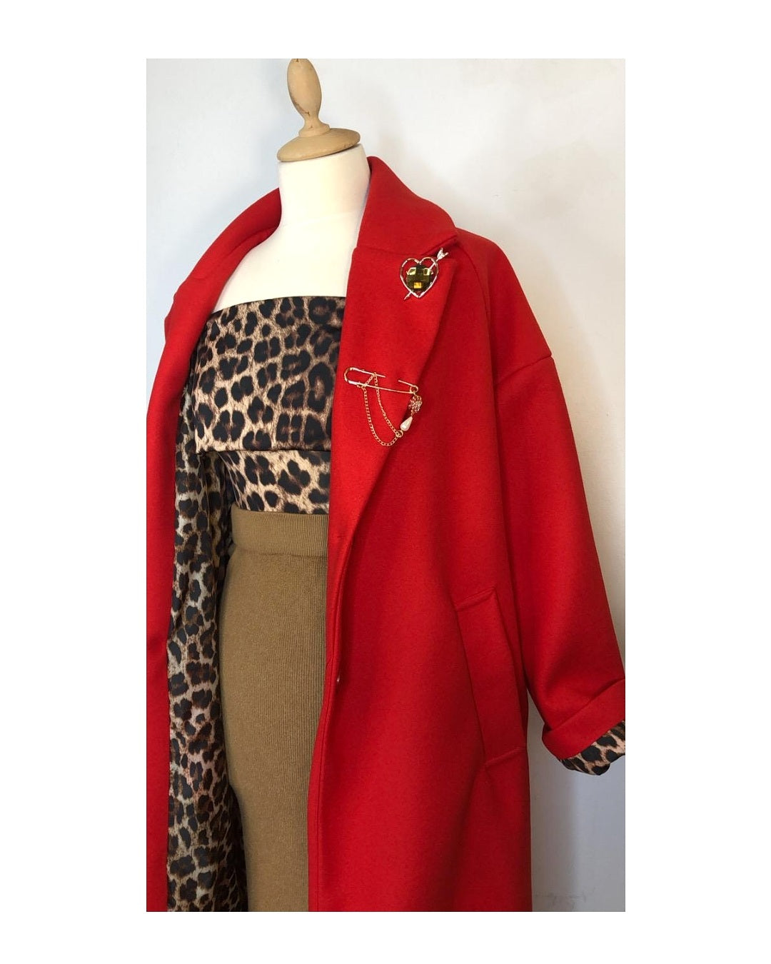 Cappotto foderato doppio bottone!