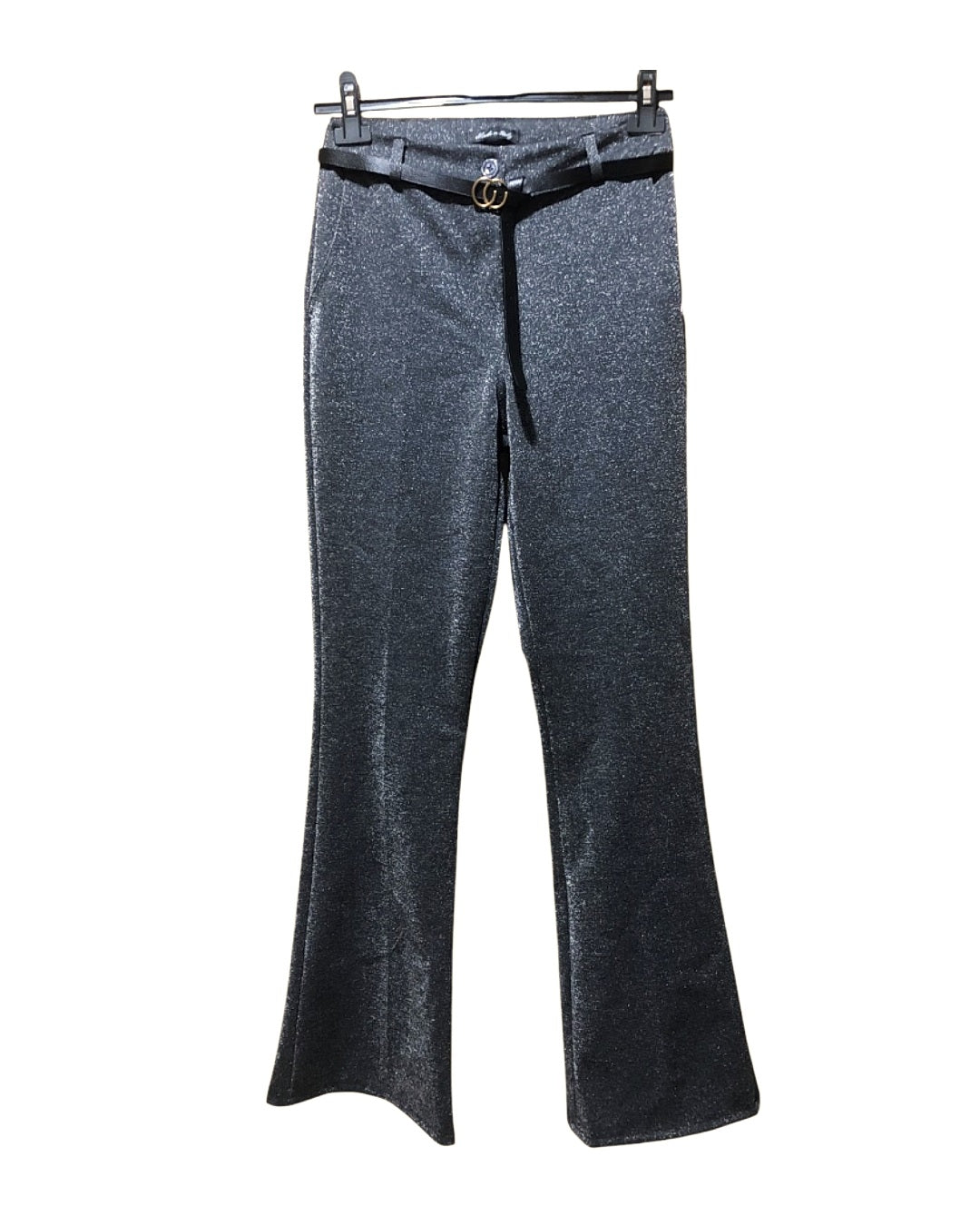 Pantalone a zampa lurex!