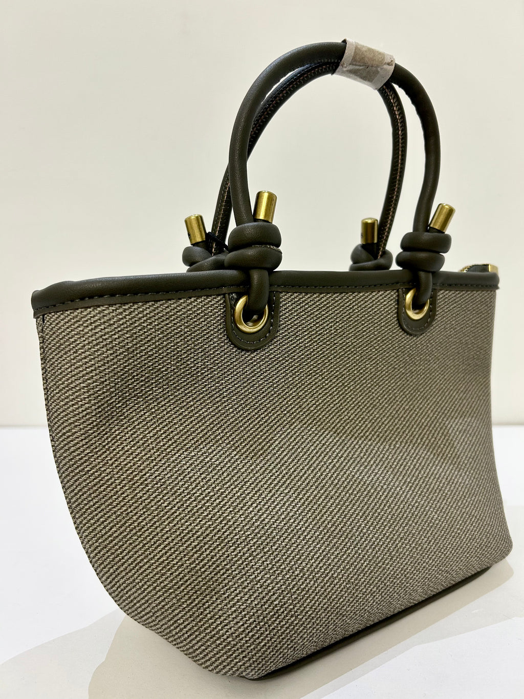 Borsa mini con manici e tracolla!