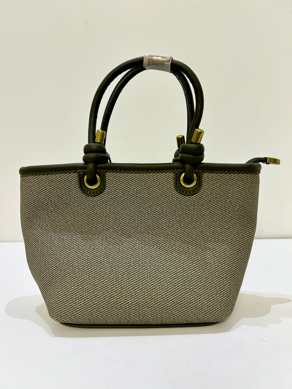 Borsa mini con manici e tracolla!