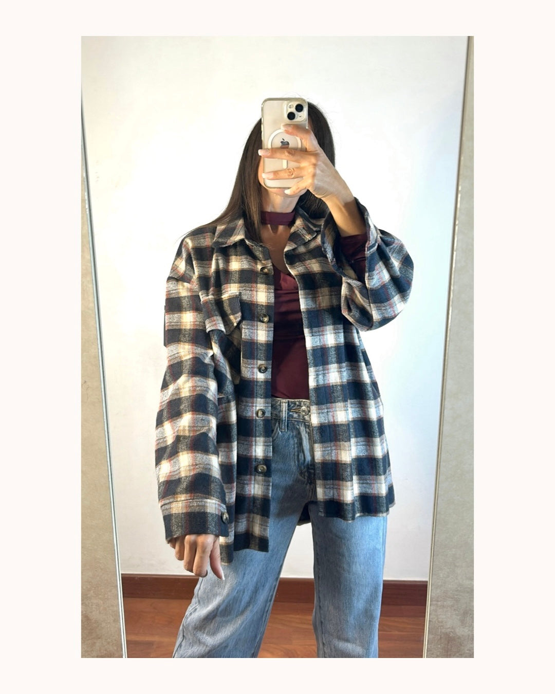Camicia 80% cotone a quadri!