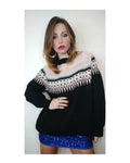 Maglione da Montagna con greca colorata!