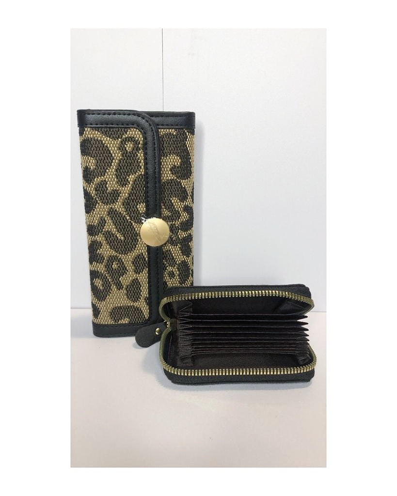 Wallet &amp; Card Holder Set, SPOTTED!