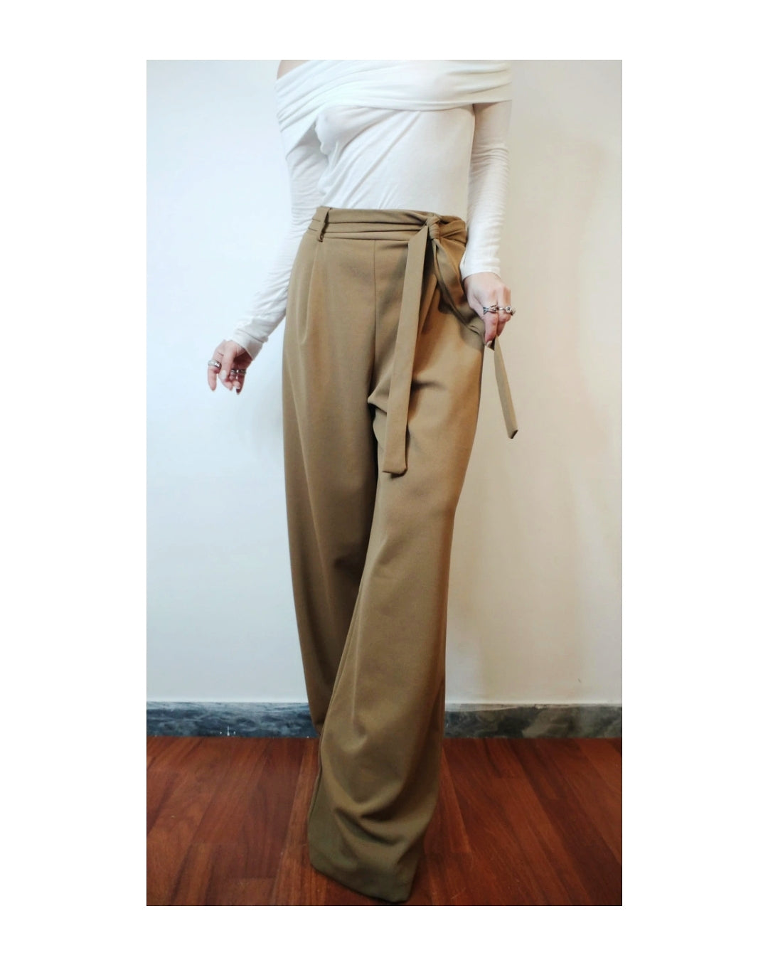 Basic palazzo trousers, HAVANA!