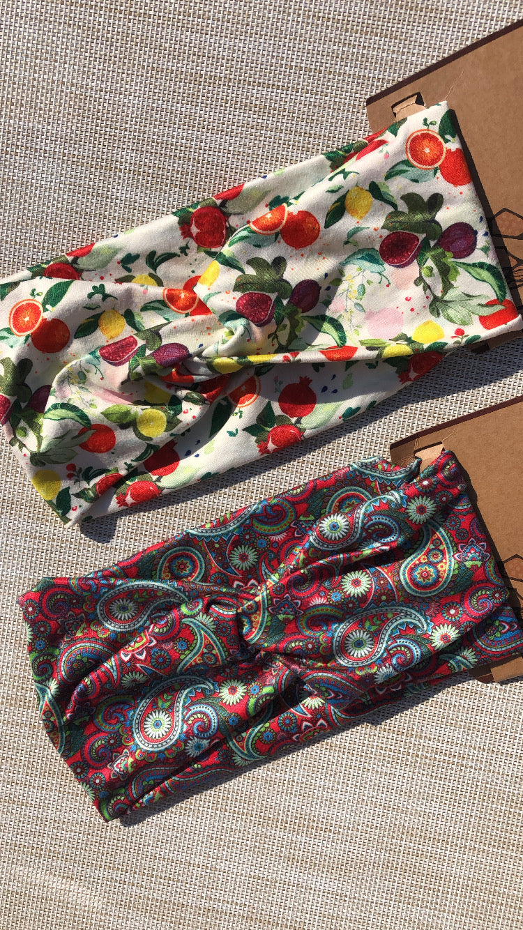 Fascia capelli con nodo centrale!