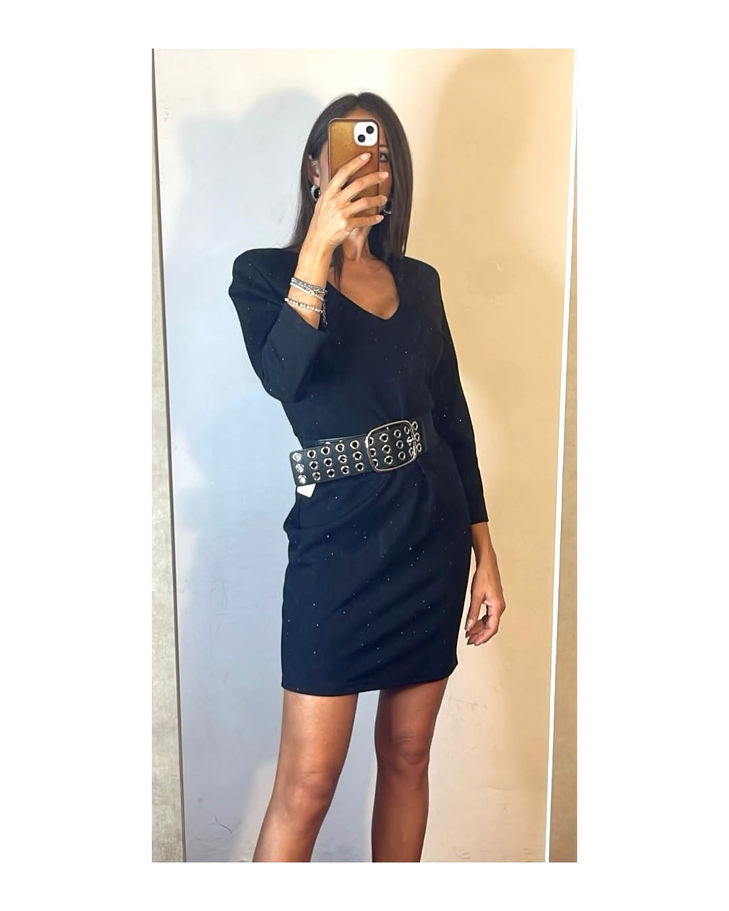 Tubino nero con brillantini!