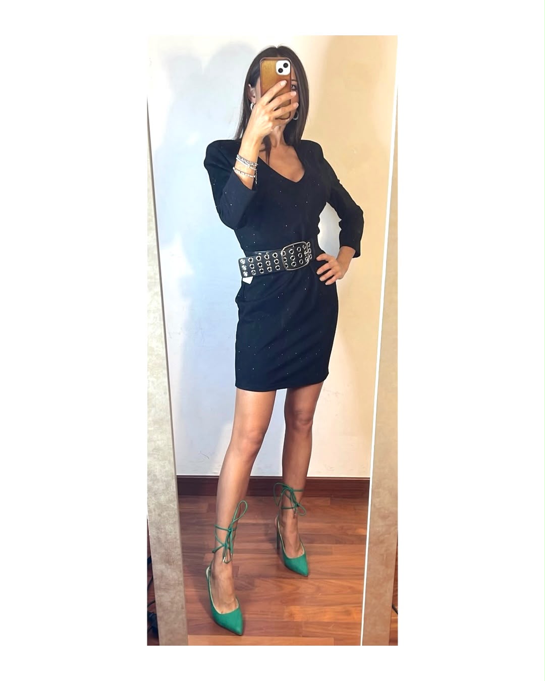 Tubino nero con brillantini!