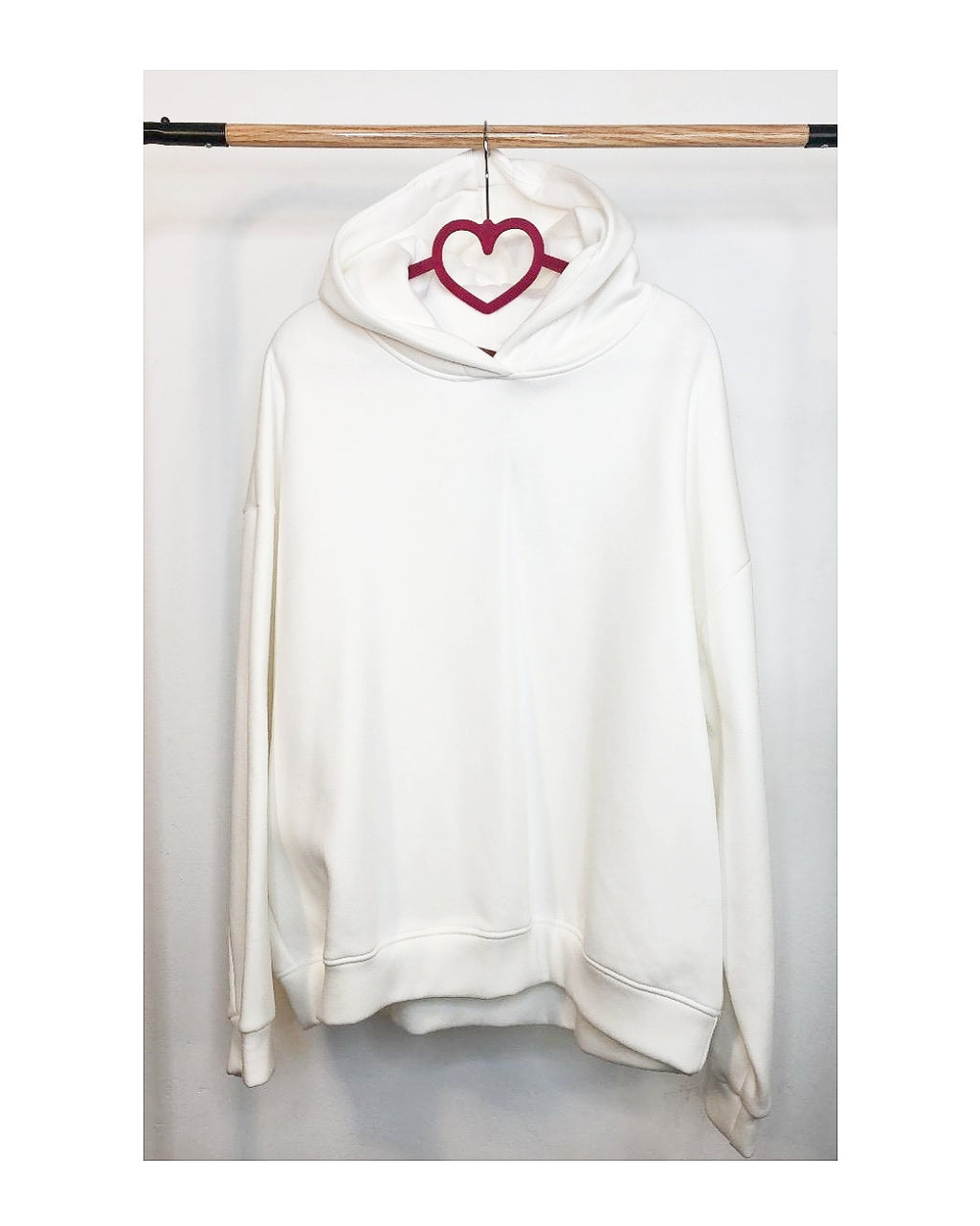 Felpa Over con cappuccio!