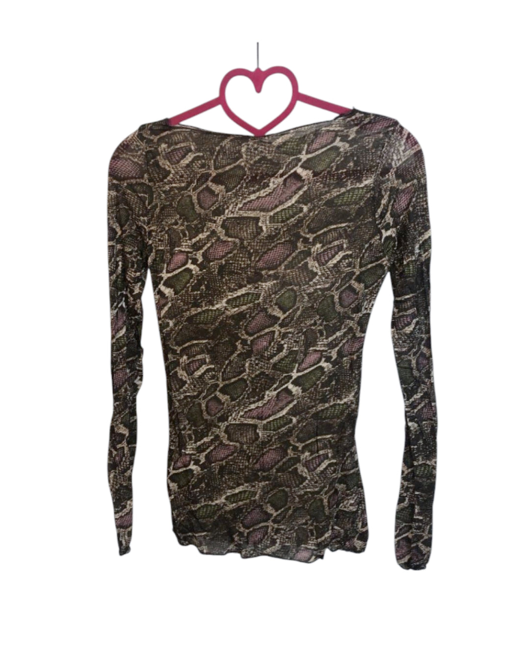 Maglia animalier misto viscosa&cashmere!