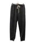 Pantalone jogger misto viscosa grigio fumo!