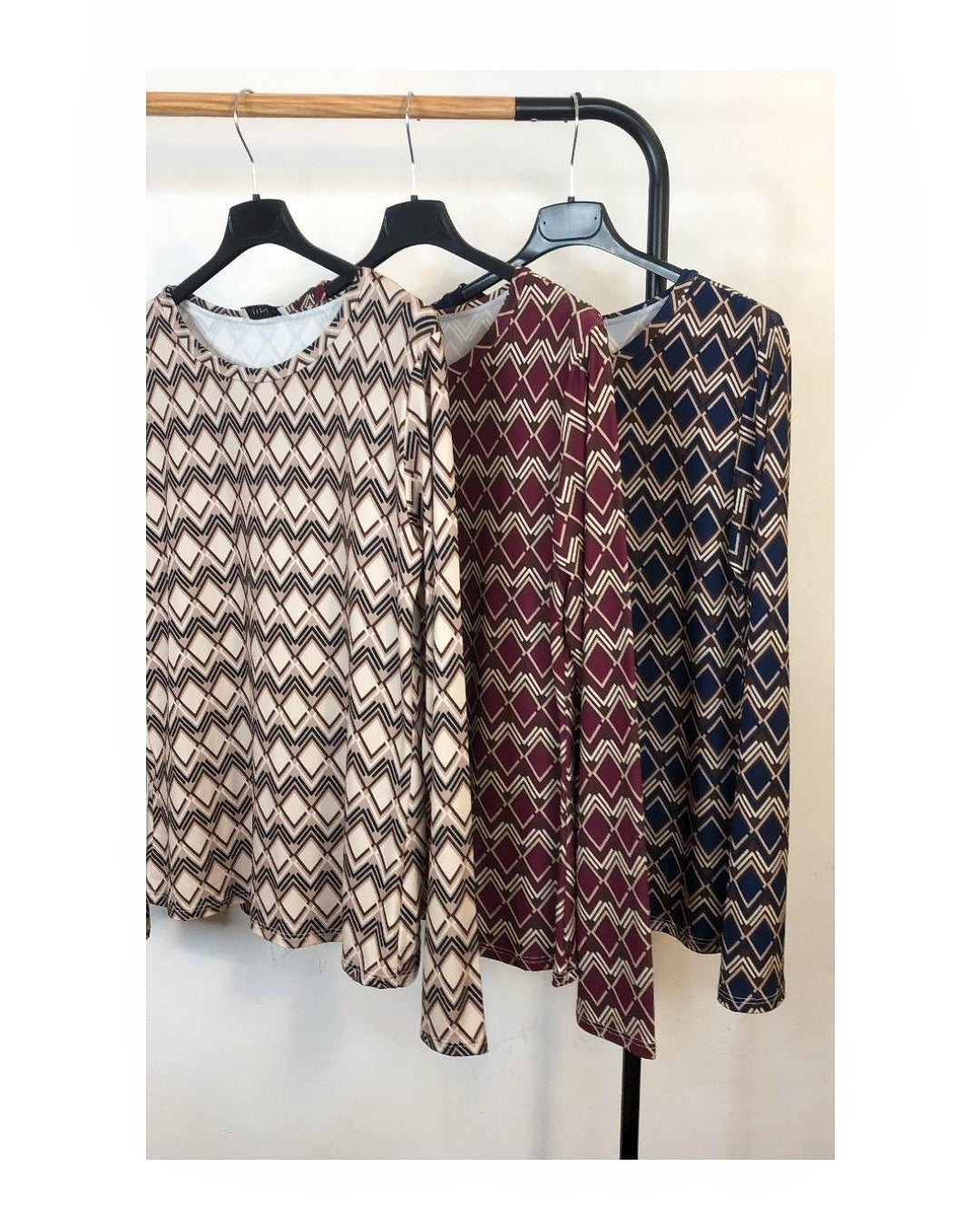 Maglia rombi 95% viscosa!