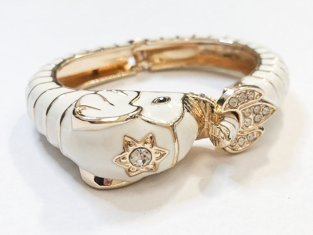 Bracciale vetrificato animalier con molla!