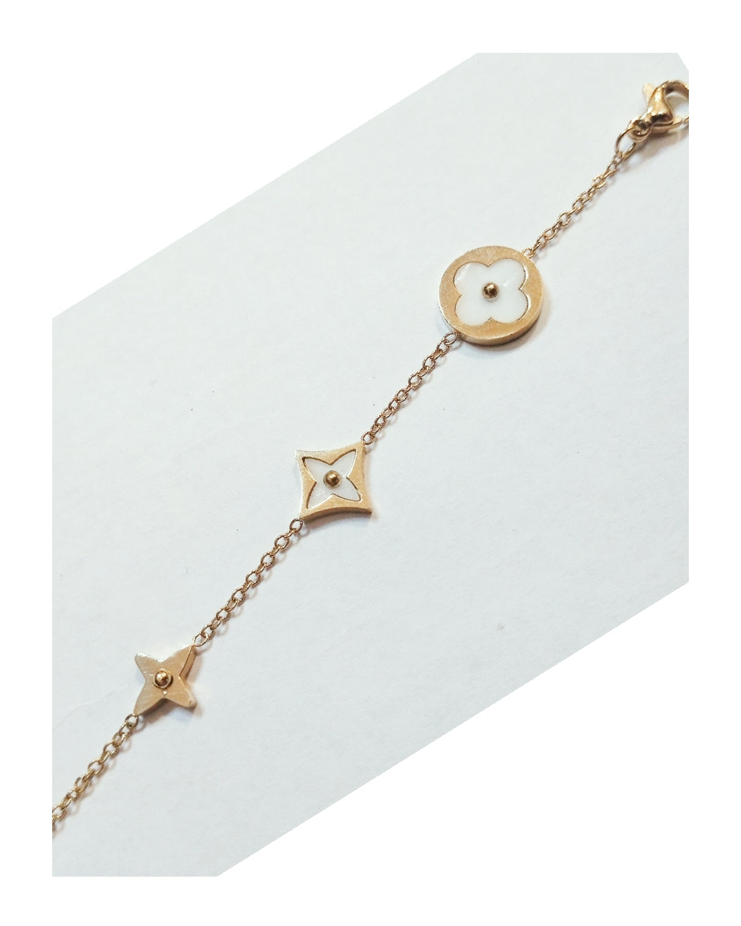 Bracciale sterling steel dorato!