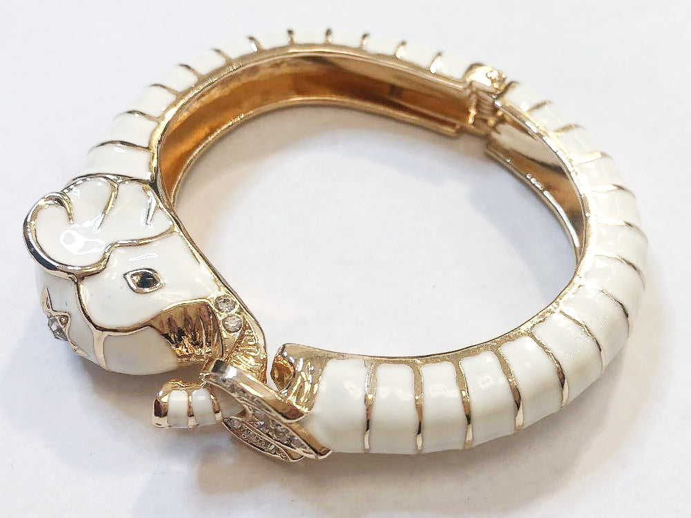 Bracciale vetrificato animalier con molla!