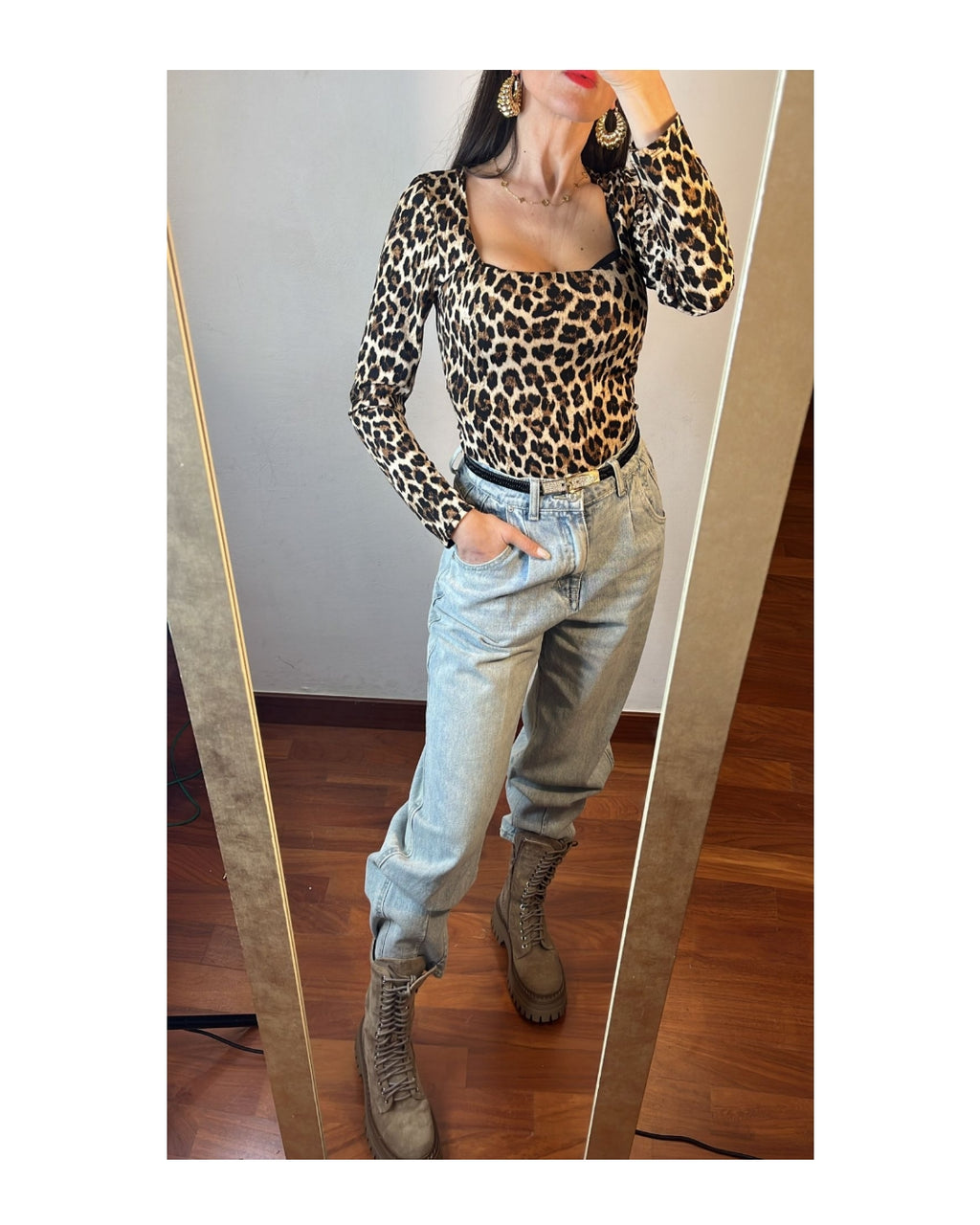 Jeans balloon lavaggio chiaro!