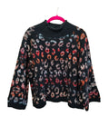 Maglione pull misto lana animalier!