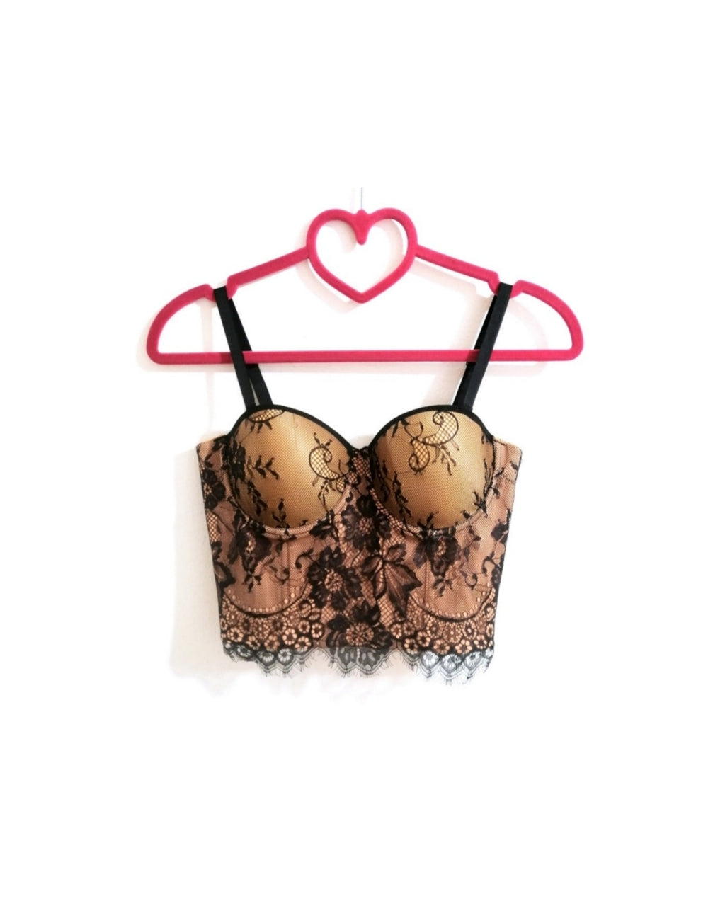 Lace Bustier: Yes!